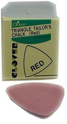 Clover Triangle Tailor's Chalk Different Colors (White) 