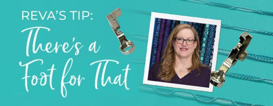 Reva's Tips: There's A Foot For That - Quality Sewing & Vacuum