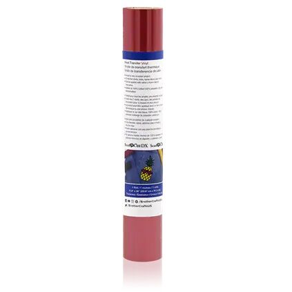 3 ft Roll Cranberry Iron-On Vinyl