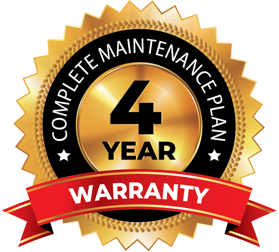 4 Year Maintenance Plan - Longarm Machines >$6,000