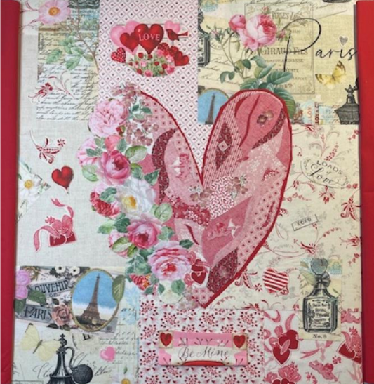 "Be Mine" Valentine Collage Class