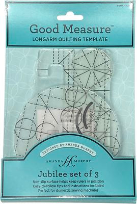 Good Measure Every Jubilee Quilting Ruler Template Set by Amanda Murphy - Quality Sewing & Vacuum