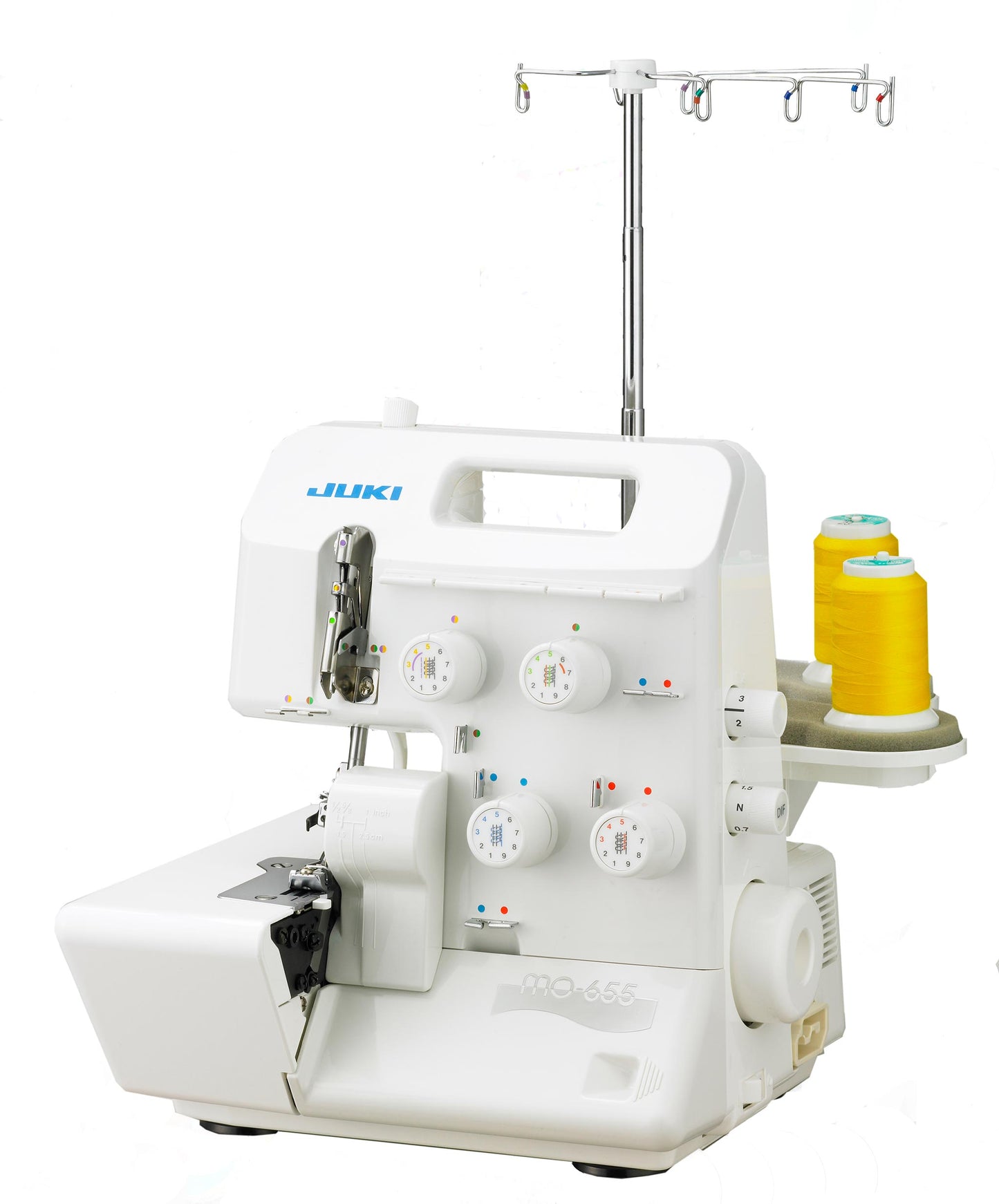 Juki MO-655 2/3/4/5 Thread Overlock and Chainstitch with Differential Feed and Rolled Hem - Quality Sewing & Vacuum