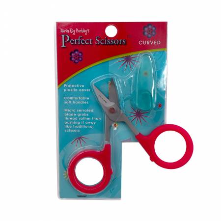 Perfect Scissors 3-3/4in Curved Micro-Serrated Non-Slip Blade