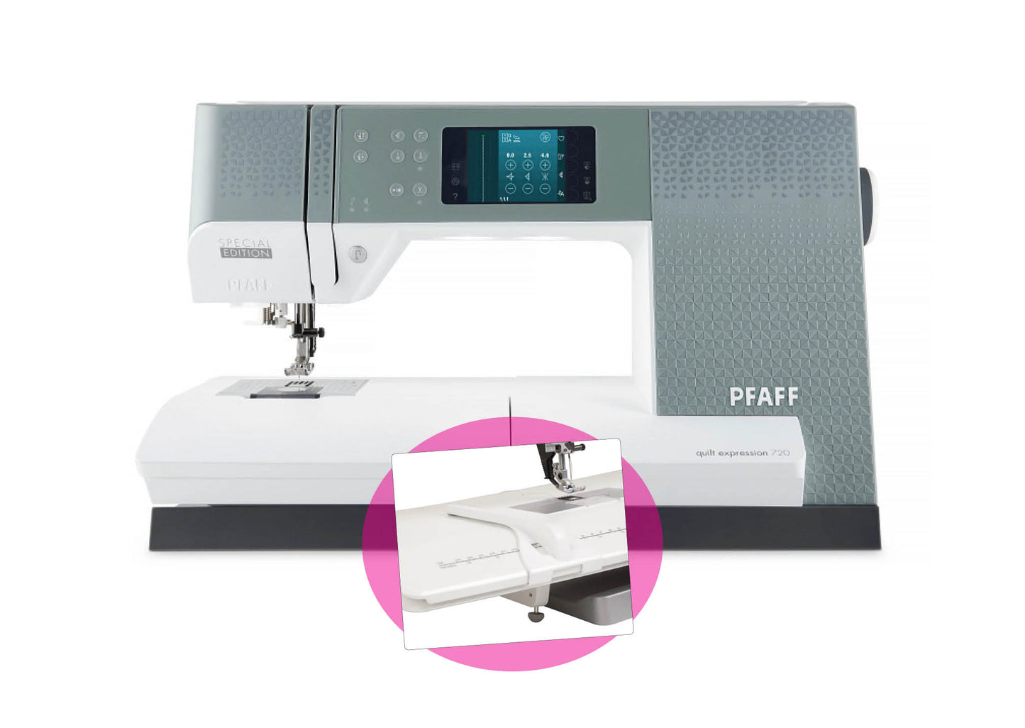 Pfaff Quilt Expression 720 Special Edition Sewing and Quilting Machine