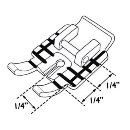 Viking Adjustable 1/4" Foot - Quality Sewing & Vacuum