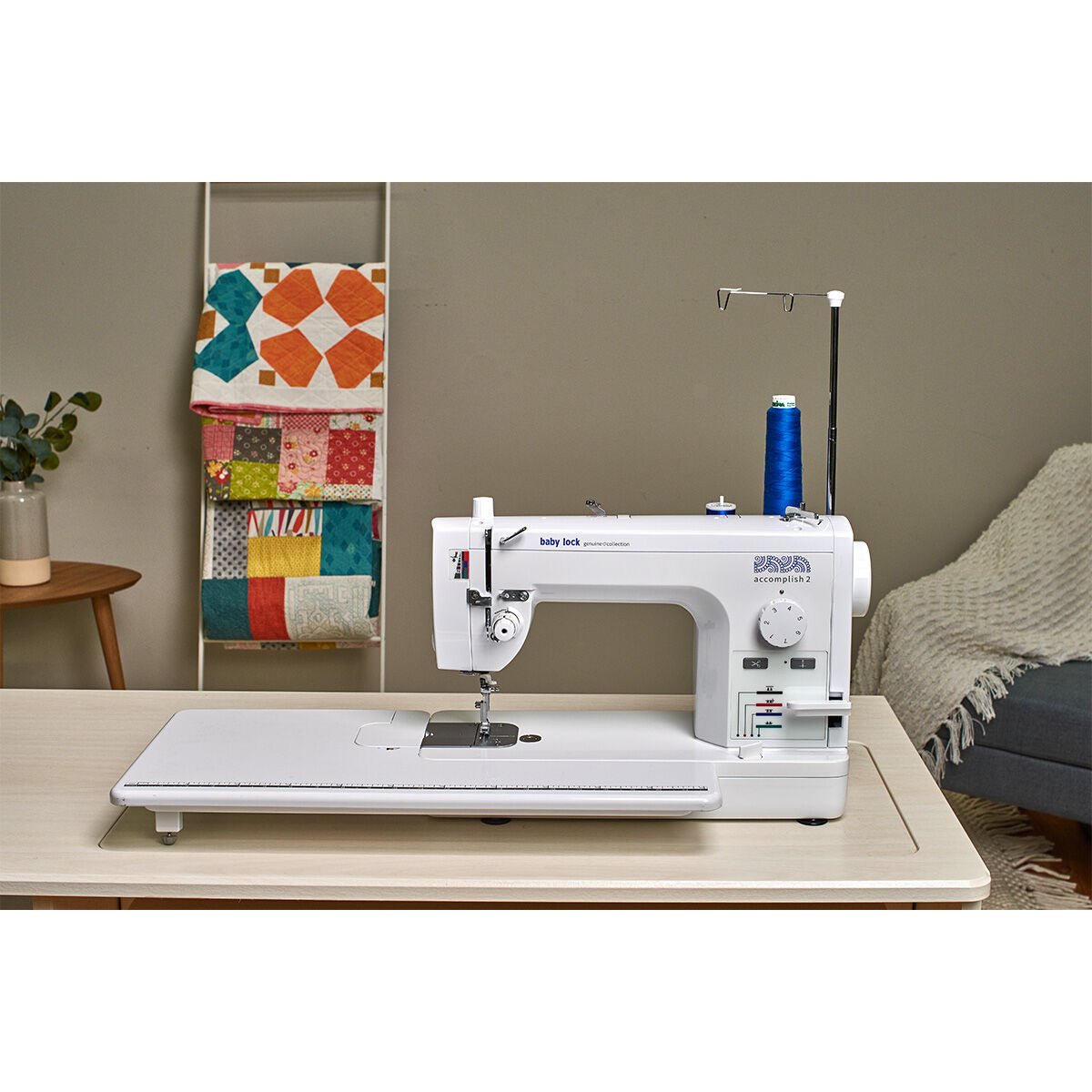 Baby Lock Accomplish 2 Sewing Machine - with FREE Online Classes (BA-LOK60D)