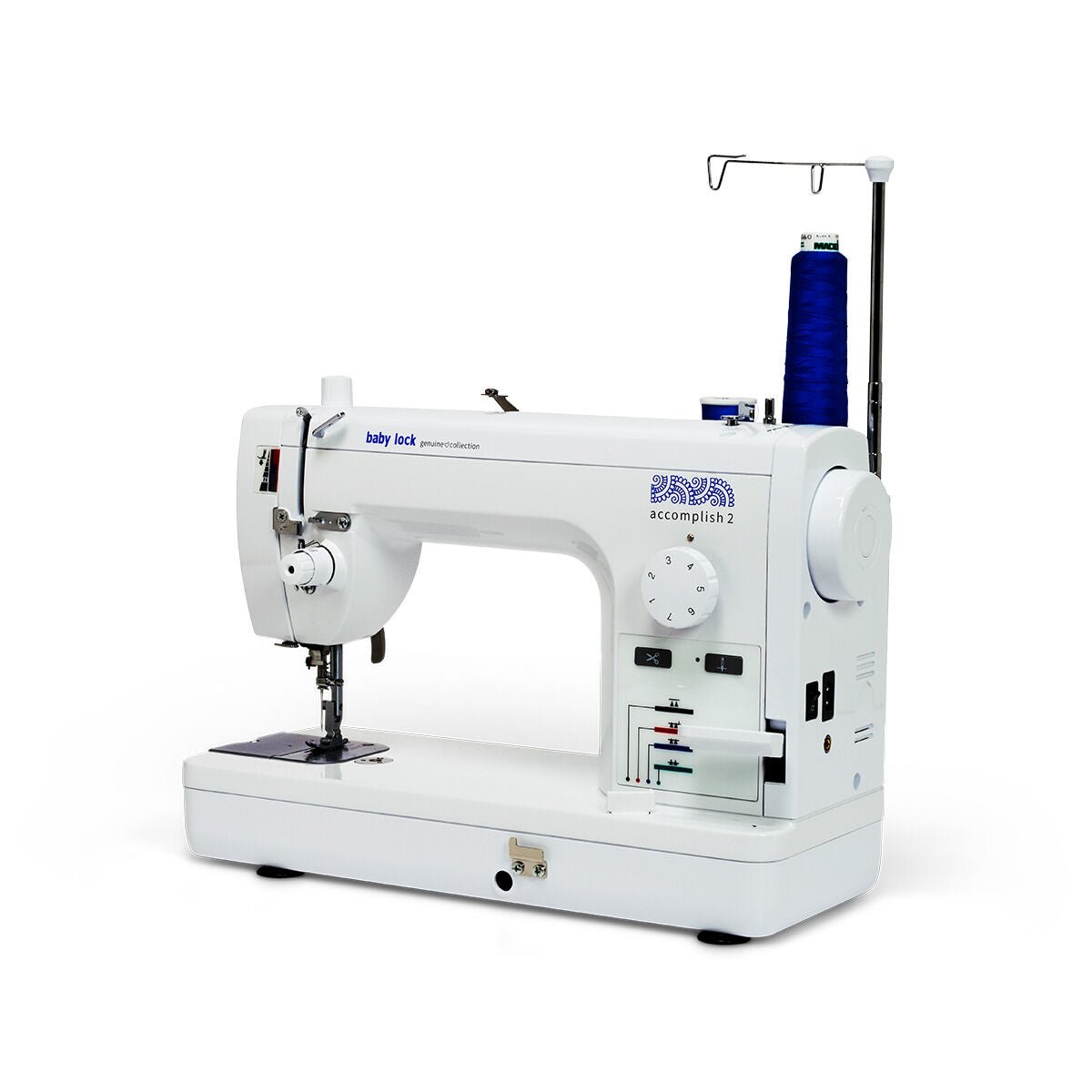 Baby Lock Accomplish 2 Sewing Machine - with FREE Online Classes (BA-LOK60D)