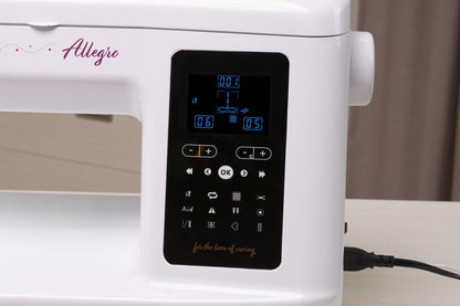 Baby Lock Allegro Sewing & Quilting Machine - Quality Sewing & Vacuum