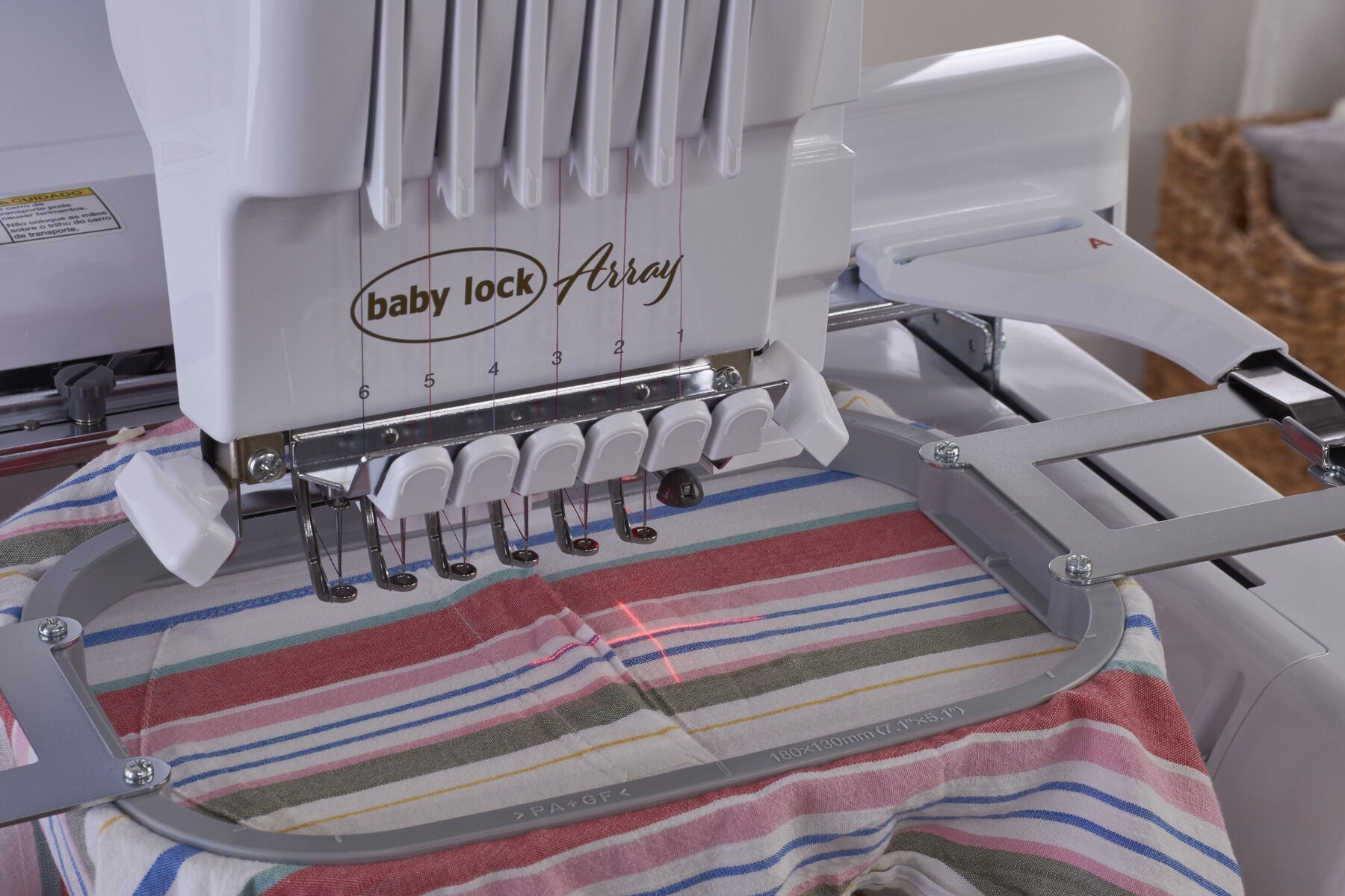 Baby Lock Array 6 Needle Embroidery Machine