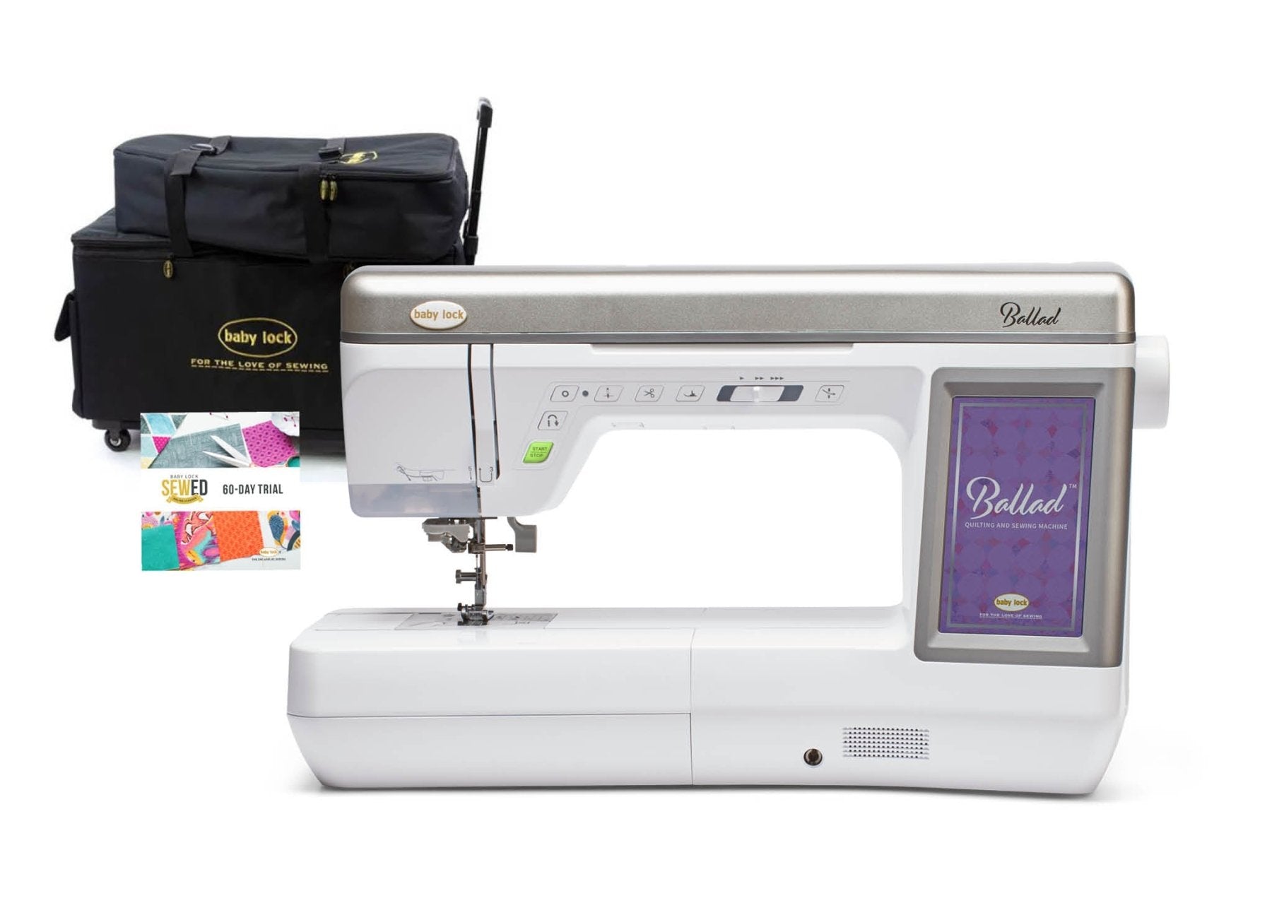 Baby Lock Ballad Sewing and Quilting Machine - with FREE Online Classes (BA-LOK60D)