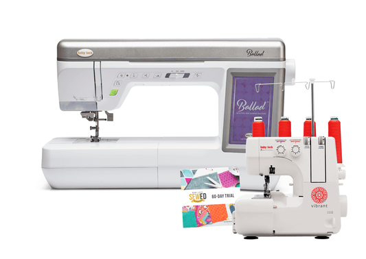 Baby Lock Ballad Sewing and Quilting Machine - with FREE Online Classes (BA-LOK60D) - Quality Sewing & Vacuum