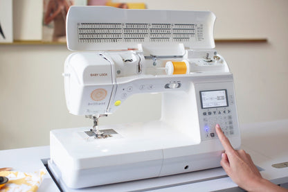 Baby Lock Brilliant Sewing & Quilting Machine - Quality Sewing & Vacuum