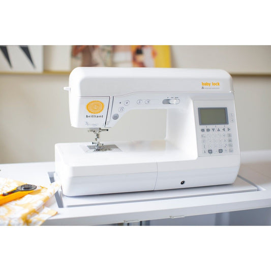 Baby Lock Brilliant Sewing & Quilting Machine - with FREE Gifts (BA-LOK60D + ES-BESB)