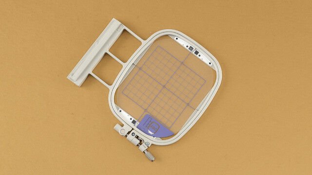 Baby Lock IQ Intuition Positioning Embroidery Hoop and Grid