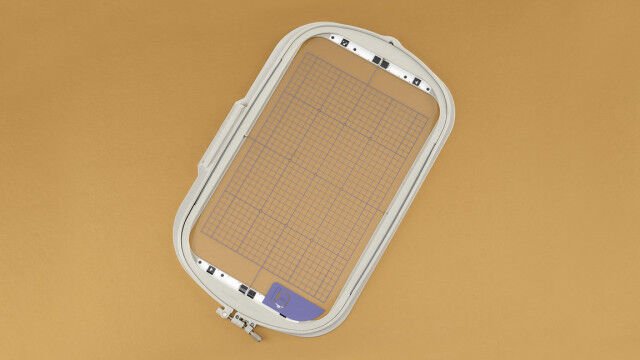 Baby Lock IQ Intuition Positioning Embroidery Hoop and Grid