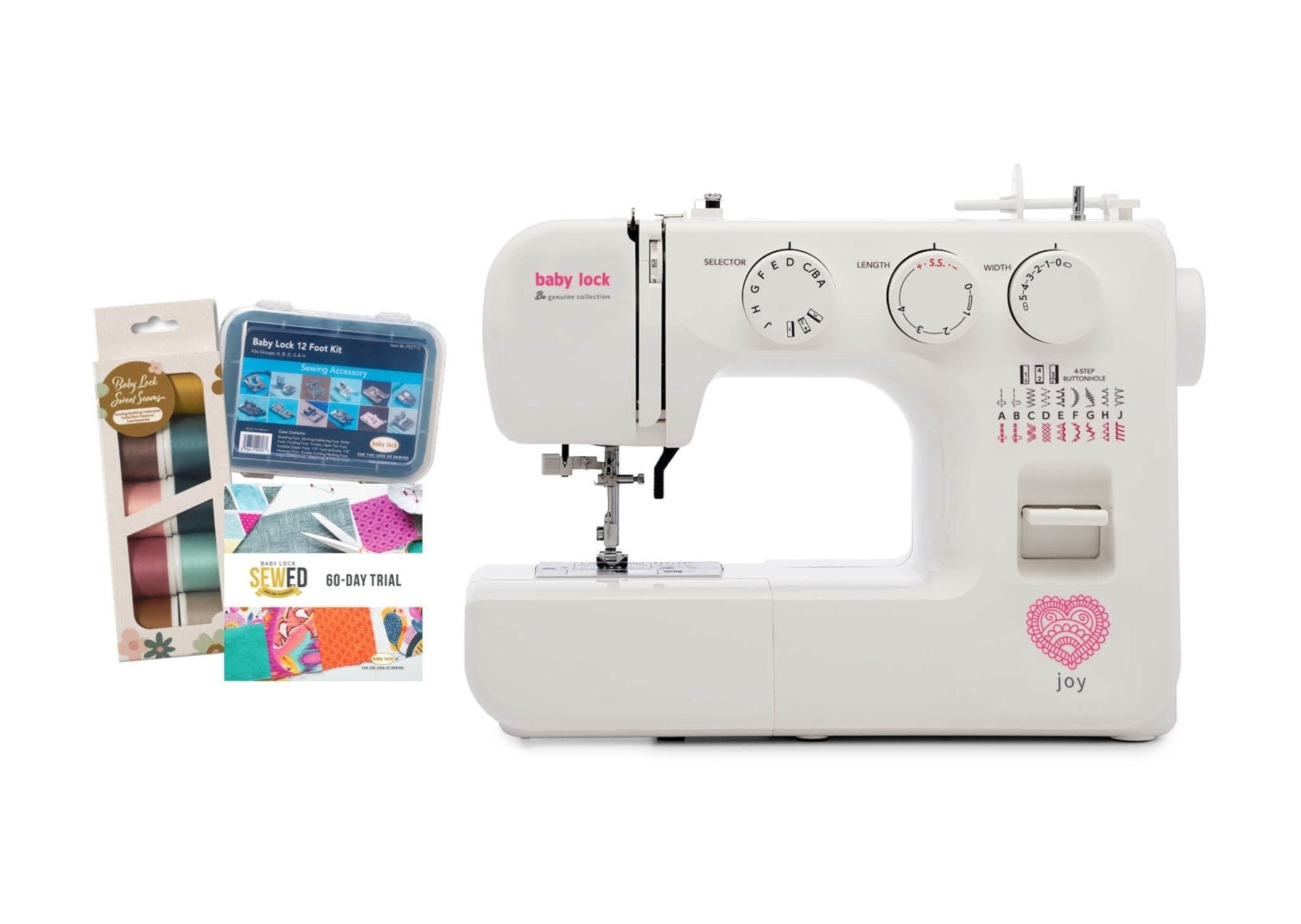 Baby Lock Joy Sewing Machine from the Genuine Collection