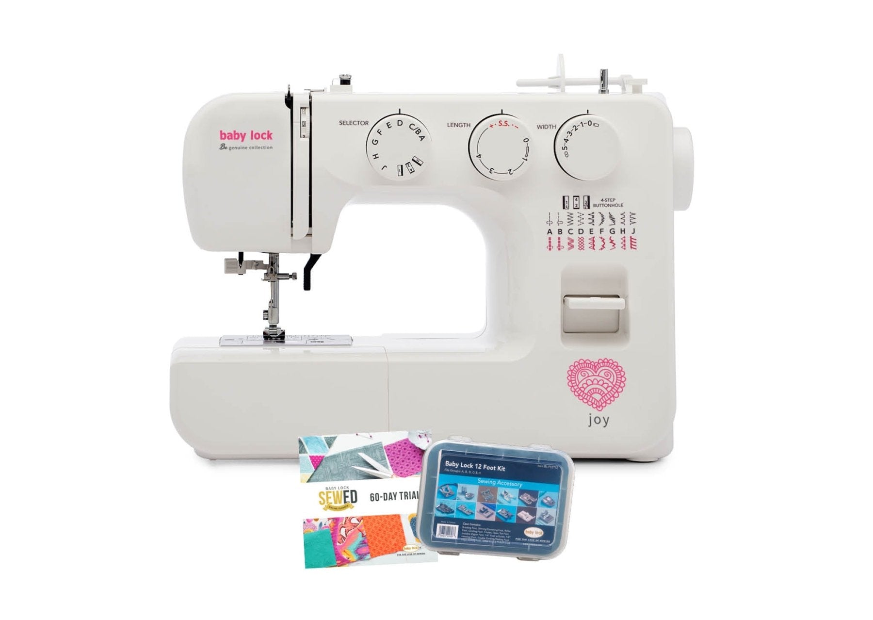 Baby Lock Joy Sewing Machine from the Genuine Collection