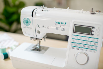 Baby Lock Jubilant Computerized Sewing Machine from the Genuine Collection