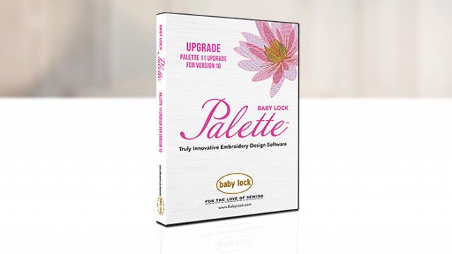 Baby Lock Palette Version 11 Upgrade from Version 10,Baby Lock Palette Version 11 Upgrade from Version 10