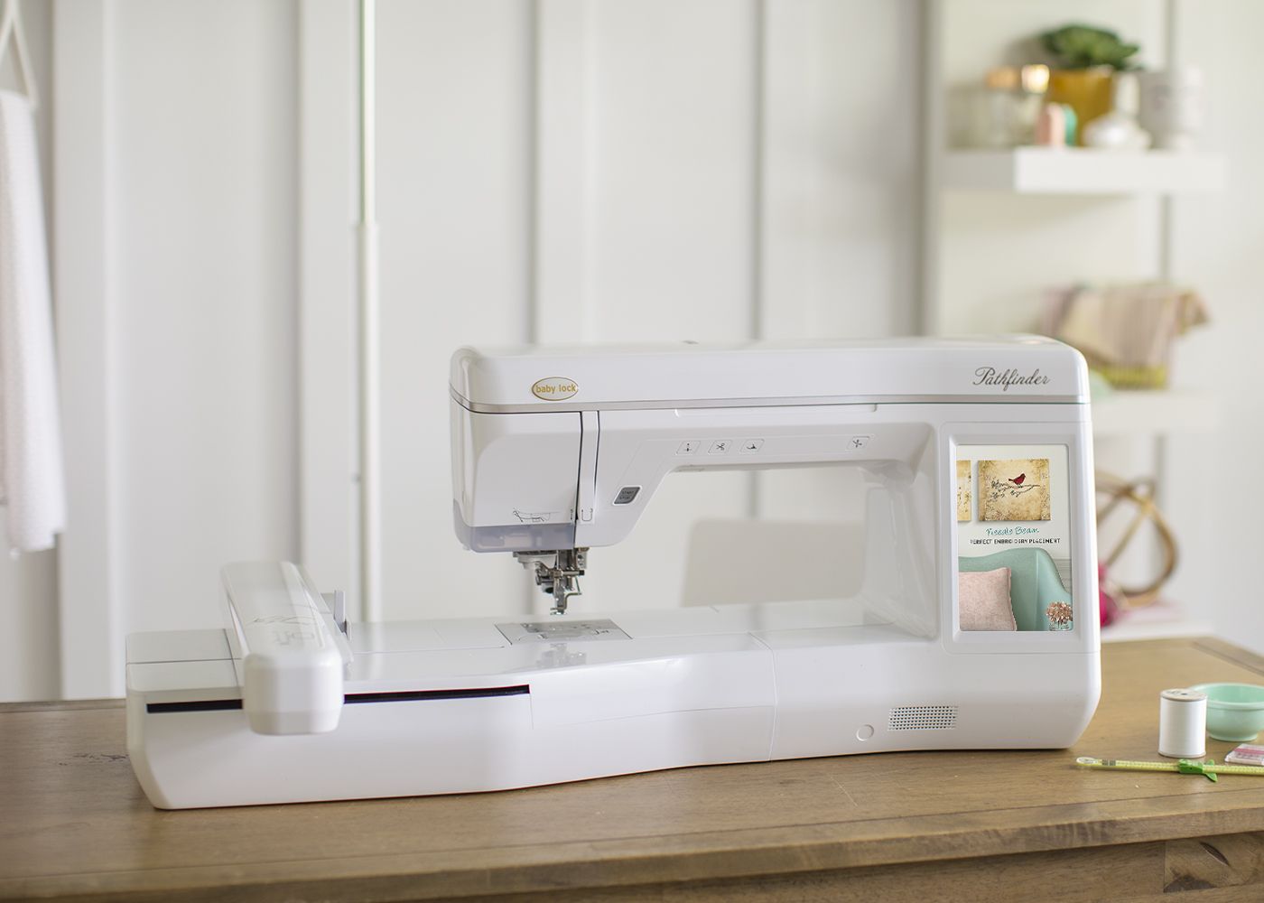 Baby Lock Pathfinder Dedicated Embroidery Machine - with FREE Online Classes (BA-LOK60D)