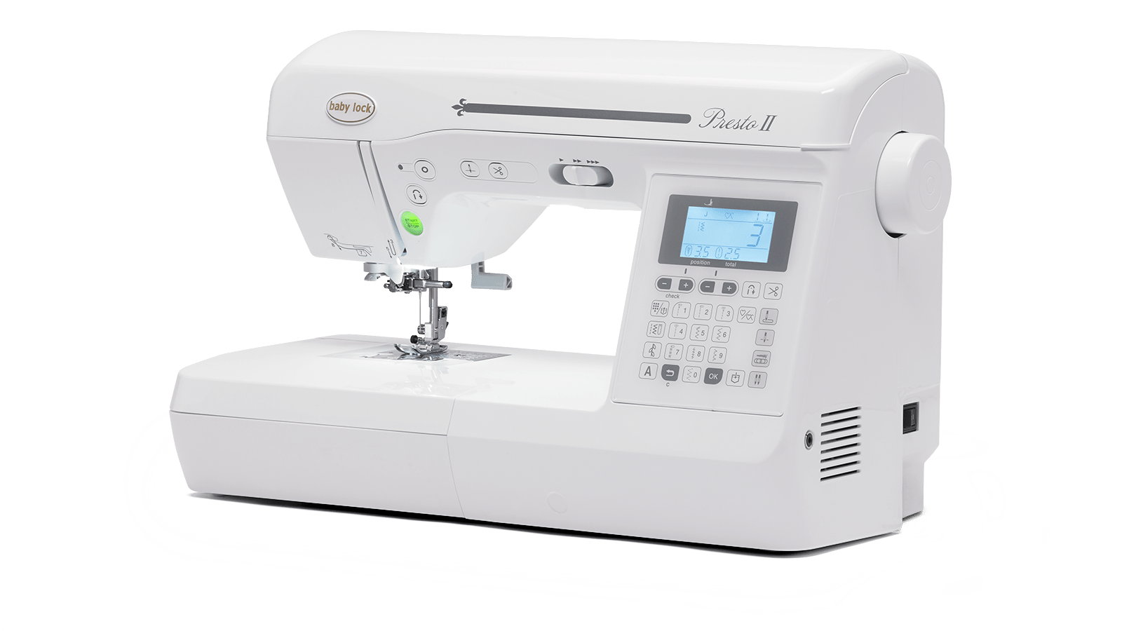 Baby Lock Presto 2 Sewing & Quilting Machine