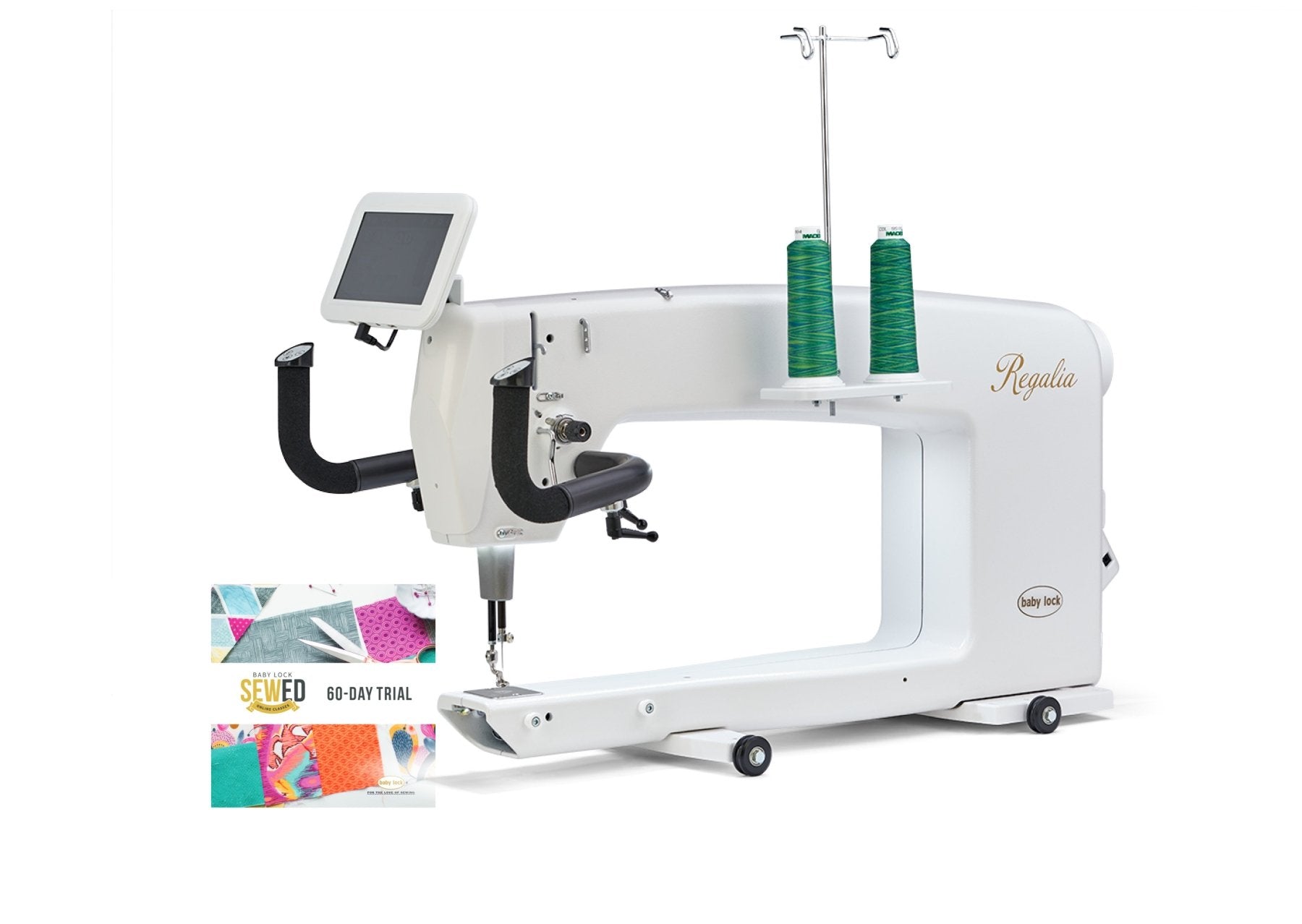 Baby Lock Regalia 20" Longarm Machine - with FREE Online Classes (BA-LOK60D)