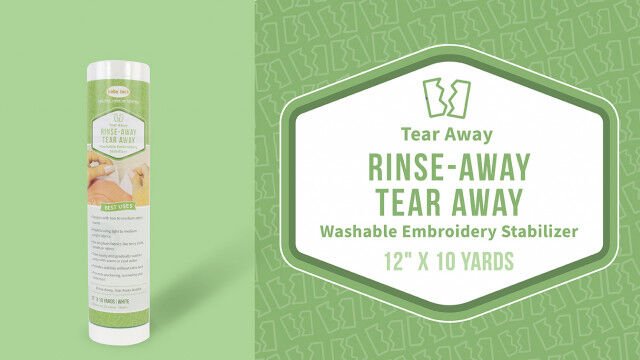 Baby Lock Rinse Away Tear-Away Stabilizer