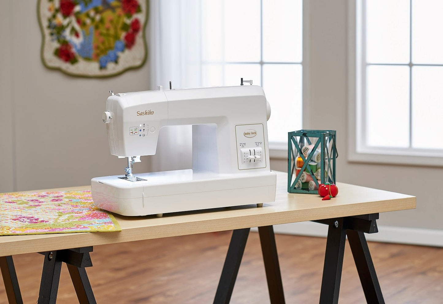 Baby Lock Sashiko Machine - with FREE Online Classes (BA-LOK60D) - Quality Sewing & Vacuum