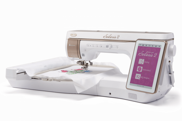 Baby Lock Solaris 2 Sewing, Quilting, & Embroidery Machine - with FREE Online Classes (BA-LOK60D)