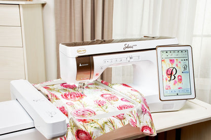 Quilting & Embroidery Machine - with FREE Online Classes & Inspirational Guide (BA-LOK60D + STWB-BLSA)