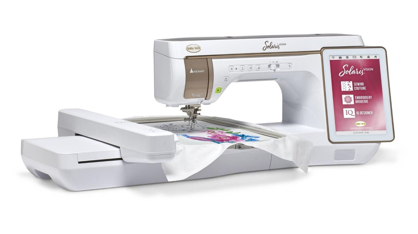 Quilting & Embroidery Machine - with FREE Online Classes & Inspirational Guide (BA-LOK60D + STWB-BLSA)