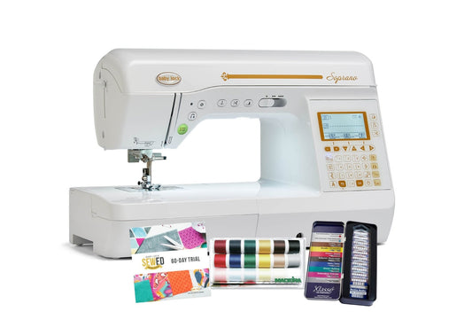 Baby Lock Soprano Sewing & Quilting Machine - with FREE Online Classes (BA-LOK60D)