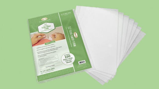 Baby Lock Tear-Away Firm Pre-Cut Pack