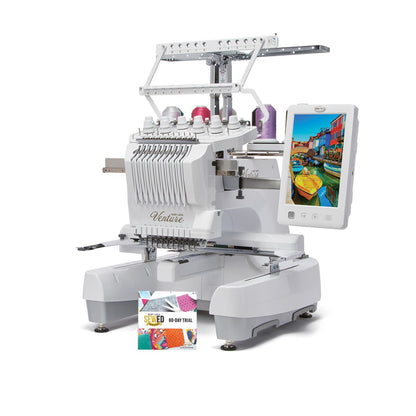 Baby Lock Venture 10 Needle Embroidery Machine - Quality Sewing & Vacuum