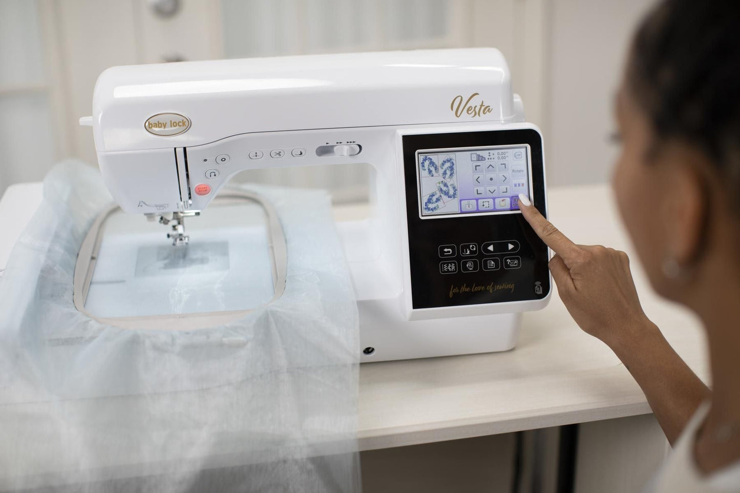 Baby Lock Vesta Sewing and Embroidery Machine - Quality Sewing & Vacuum