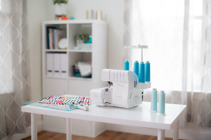 Baby Lock Victory Air-Threading Serger - with FREE Bundle (STWB-BLS3 + BA-LOK60D + BLE8W-FEET + BLSGTK)