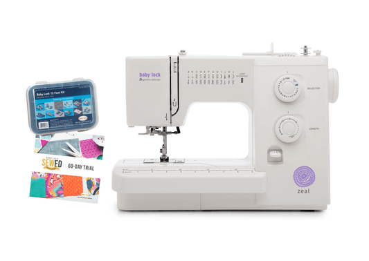 Baby Lock Zeal Sewing Machine from the Genuine Collection - with FREE Online Classes (BA-LOK60D) - Quality Sewing & Vacuum