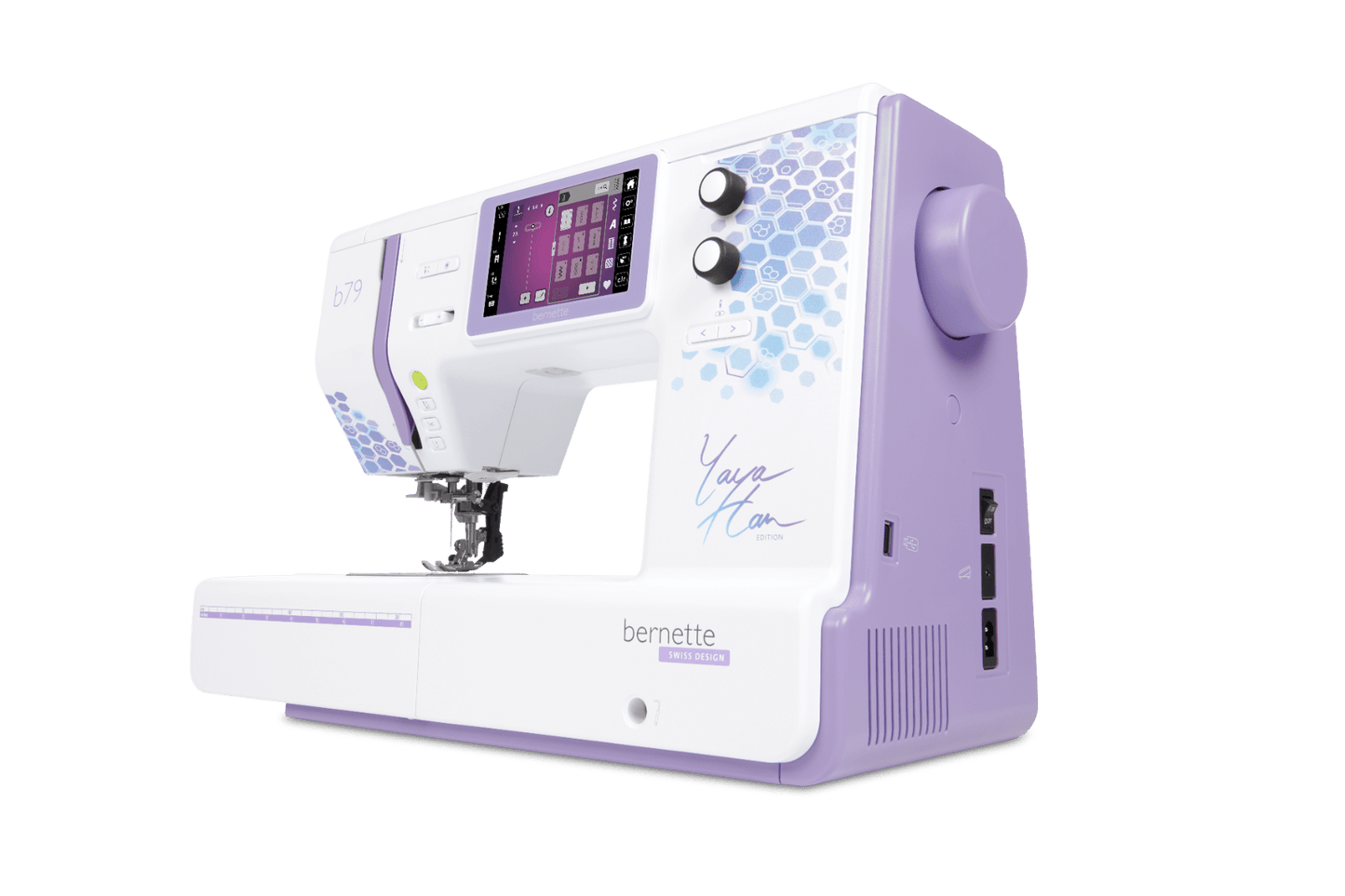 Bernette B79 Yaya Han Edition Sewing & Embroidery Machine with FREE Gifts (23GWP.79YAYA + SPR020FAV + SPR019LB)