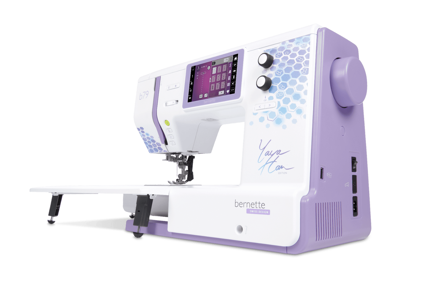 Bernette B79 Yaya Han Edition Sewing & Embroidery Machine with FREE Gifts (23GWP.79YAYA + SPR020FAV + SPR019LB)