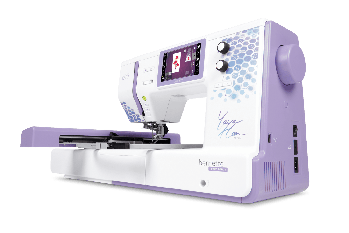 Bernette B79 Yaya Han Edition Sewing & Embroidery Machine with FREE Gifts (23GWP.79YAYA + SPR020FAV + SPR019LB)