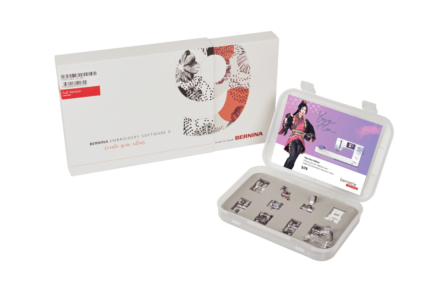 Bernette B79 Yaya Han Edition Sewing & Embroidery Machine with FREE Gifts (23GWP.79YAYA + SPR020FAV + SPR019LB)