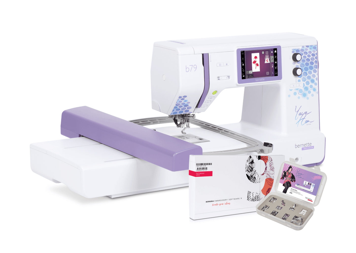 Bernette B79 Yaya Han Edition Sewing & Embroidery Machine - Quality Sewing & Vacuum