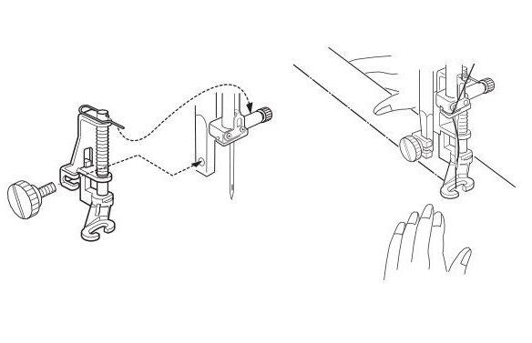 Bernette Free-motion Embroidery Foot b37/b38 | Quality Sewing