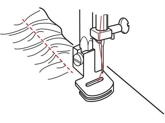 Bernette Gathering Foot b33/b35 | Quality Sewing