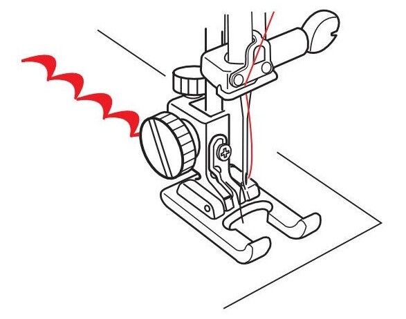 Bernette Open Embroidery Foot b33/b35