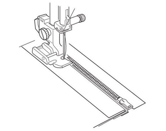 Bernette Zipper Foot b33/b35,Bernette Zipper Foot b33/b35
