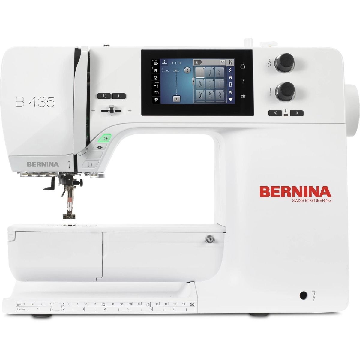 Bernina 435 Sewing and Quilting Machine Front - Quality Sewing & Vacuum