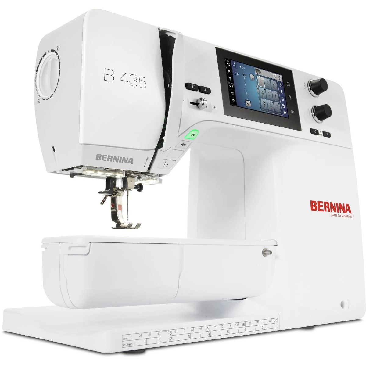 Bernina 435 Sewing and Quilting Machine Front - Quality Sewing & Vacuum