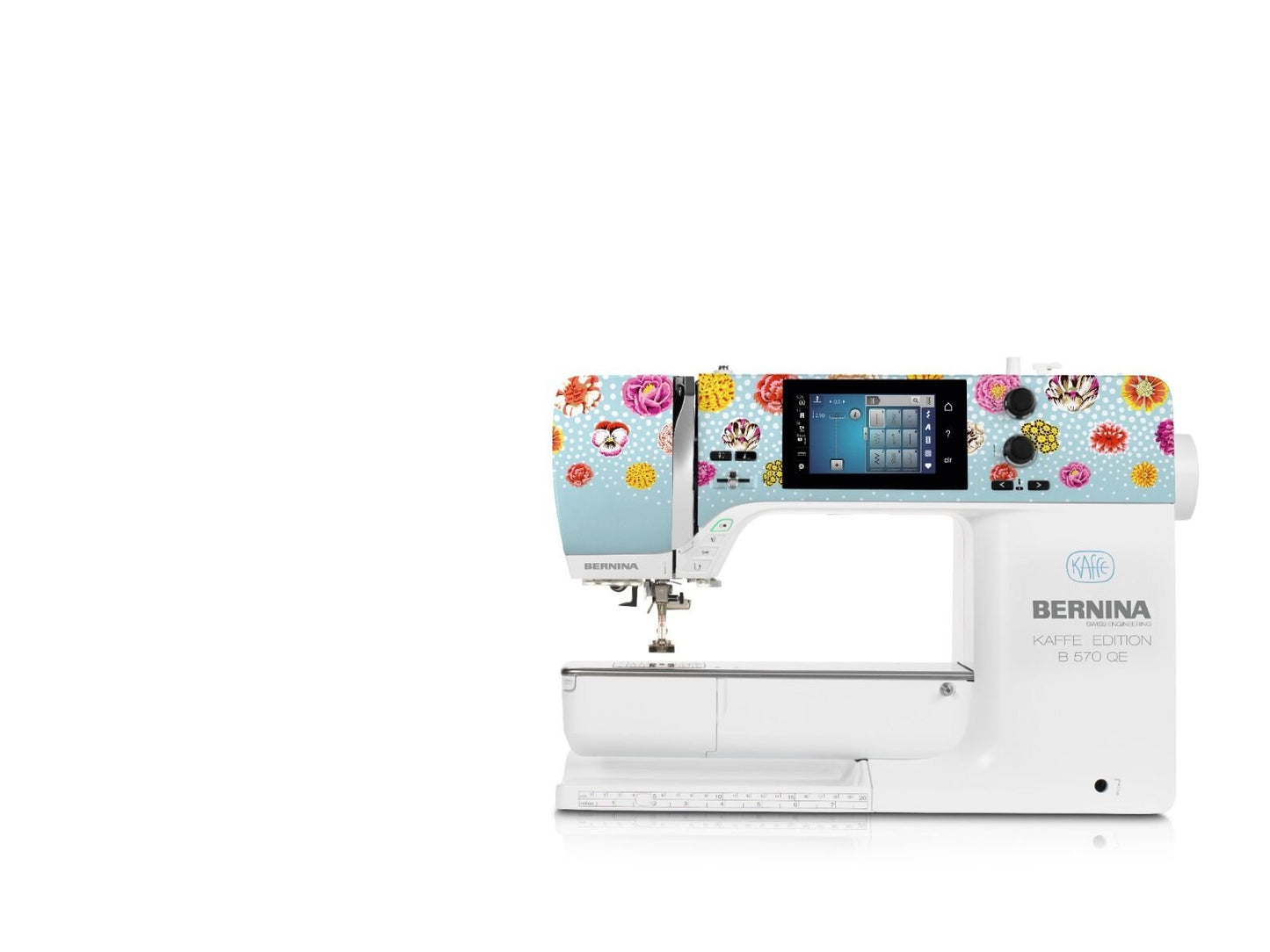 Bernina 570QE Kaffe Special Edition Sewing & Embroidery Machine - with FREE Gifts (SEK999T + 107410.70.00)